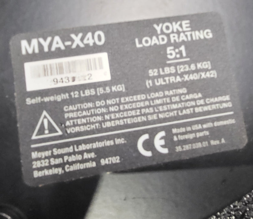 Meyer Sound ULTRA-X40 12" Compact Point Source Powered Loudspeaker | READ