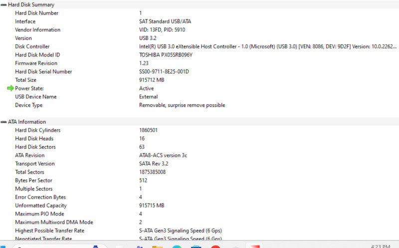 DELL 960GB SAS  SSD 2.5\\" 12GBPS TOSHIBA PX05SRB096Y 100% Health Q&