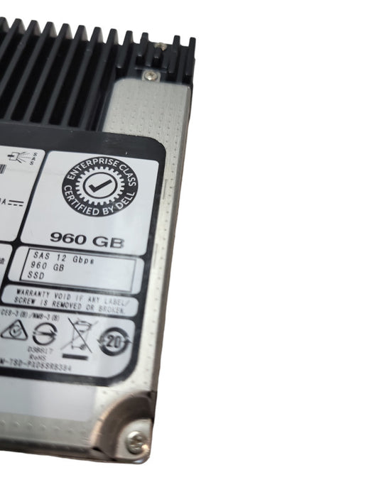 DELL 960GB SAS  SSD 2.5\\" 12GBPS TOSHIBA PX05SRB096Y 100% Health Q&