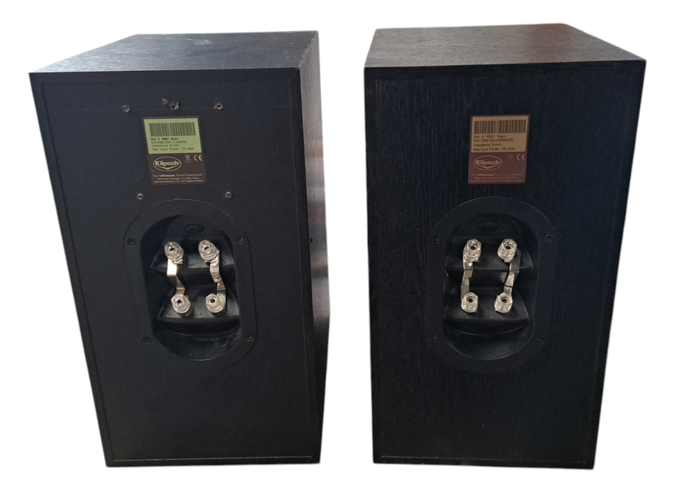 Klipsch Reference IV RB61 Bookshelf Speaker Pair 100W 8 Ohms | Black