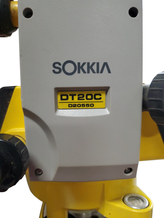 Sokkia DT20C Digital Theodolite Survey Transit - D20550 *READ*