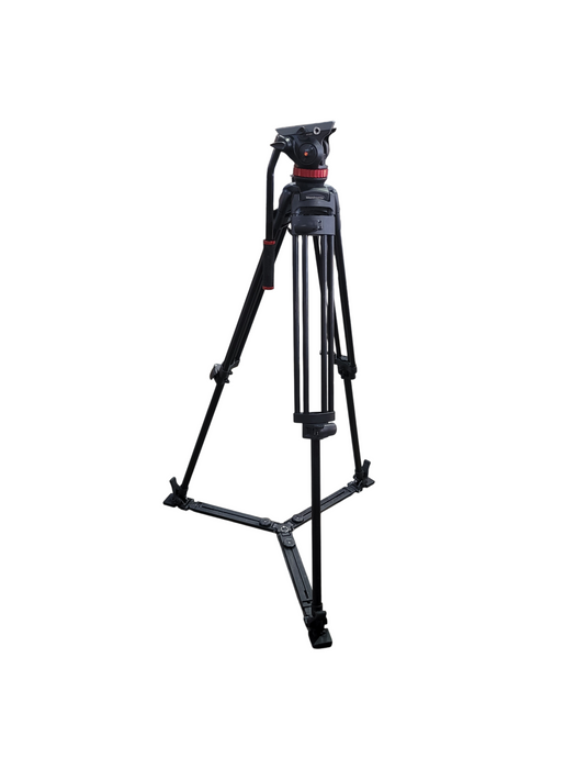 Manfrotto 525MVB Video Tripod With MVH502A Pro Fluid Head