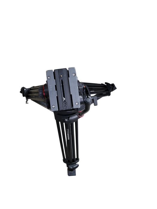 Manfrotto 525MVB Video Tripod With MVH502A Pro Fluid Head