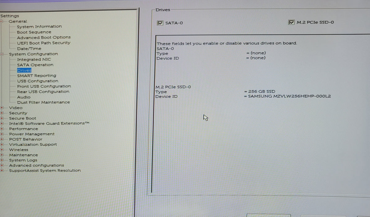 Dell Optiplex 3050 Micro PC, Core I5-7500T 2.70Ghz, 8GB DDR4, 256GB M.2 SSD, SEE