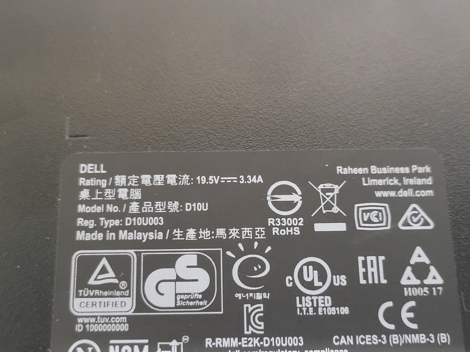 Dell OptiPlex 3070 Micro, Core i5-9500T 2.20GHz 8GB DDR4, 240GB SSD, READ