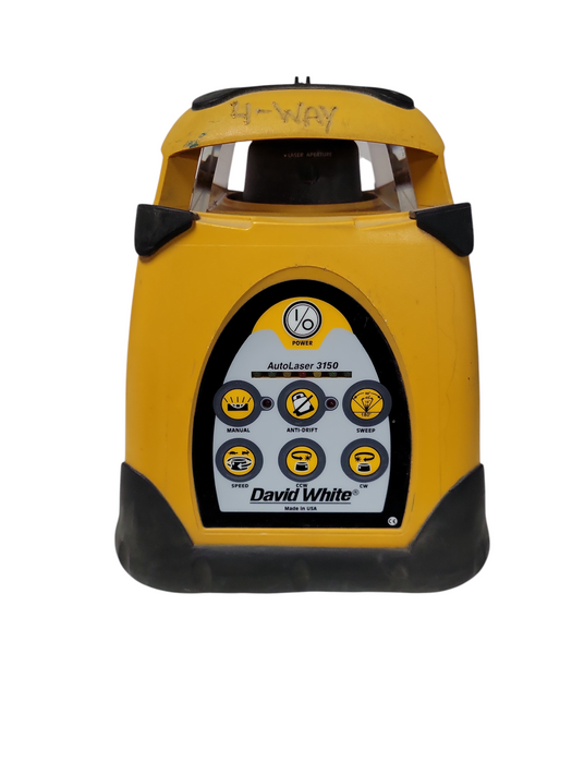 DAVID WHITE 3150, CST BERGER SELF-LEVELING ROTARY LASER LEVEL