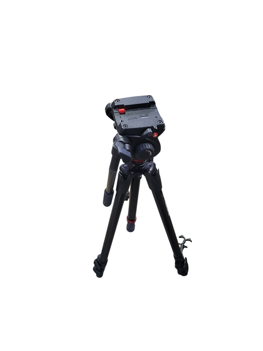 Manfrotto 755XB Tripod W/ Fluid Head 501HDV Camera Mount