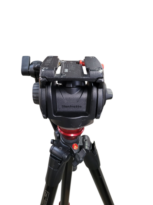 Manfrotto 755XB Tripod W/ Fluid Head 501HDV Camera Mount