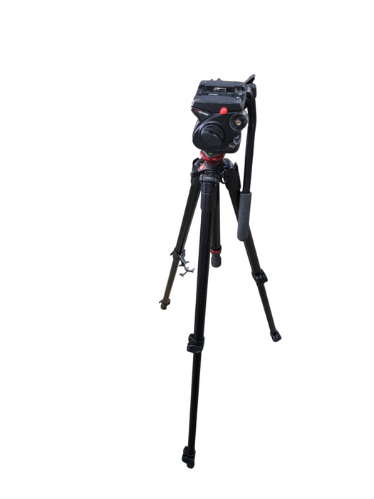 Manfrotto 755XB Tripod W/ Fluid Head 501HDV Camera Mount