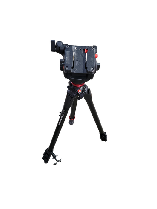 Manfrotto 755XB Tripod W/ Fluid Head 501HDV Camera Mount