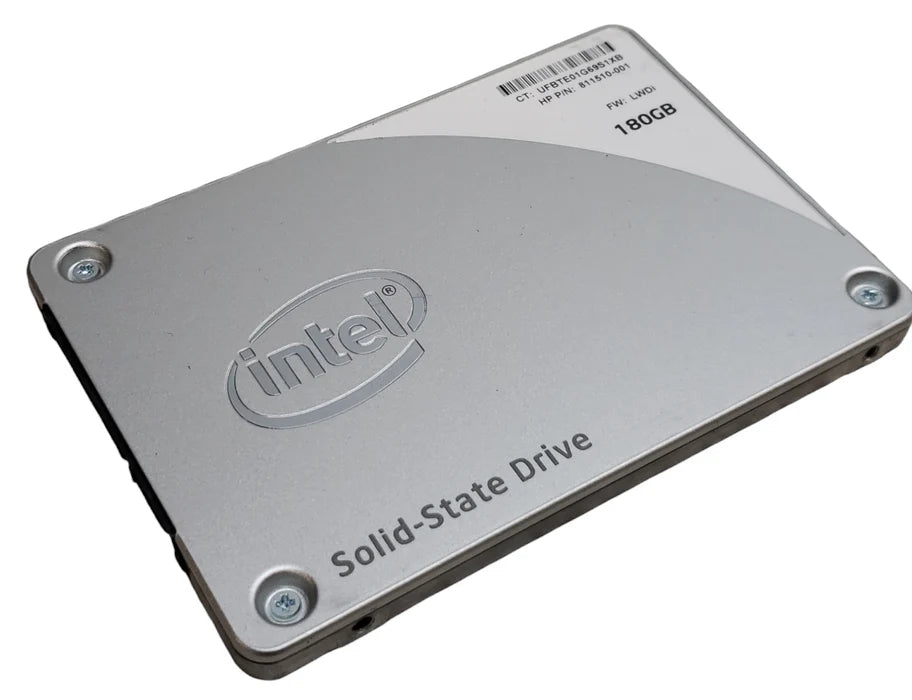 180GB SATA 2.5" 7mm Intel SSD - Assorted models