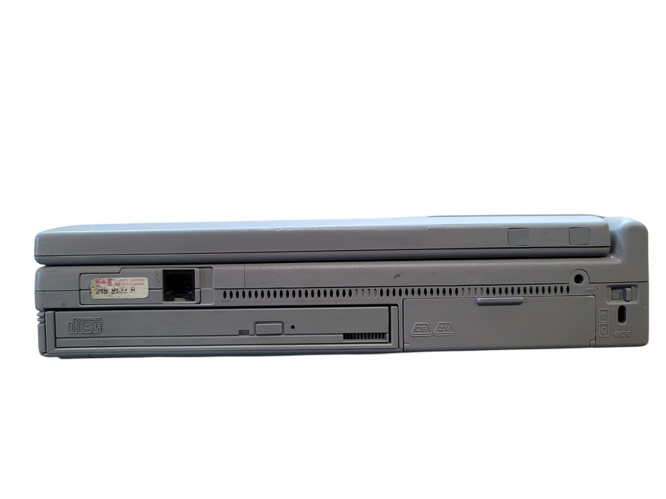 Vintage Laptop Toshiba 460CDT Pentium MMX 166Mhz 48MB RAM NO HDD INSTALLED