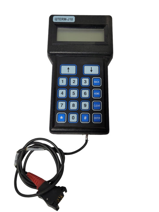 QTERM J10 Model J008 Handheld Operator Interface, read _