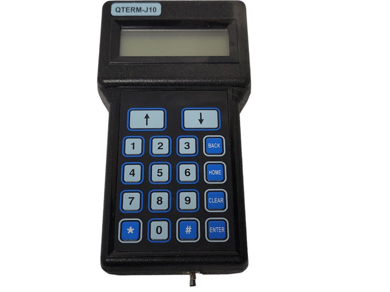 QTERM J10 Model J008 Handheld Operator Interface, read _