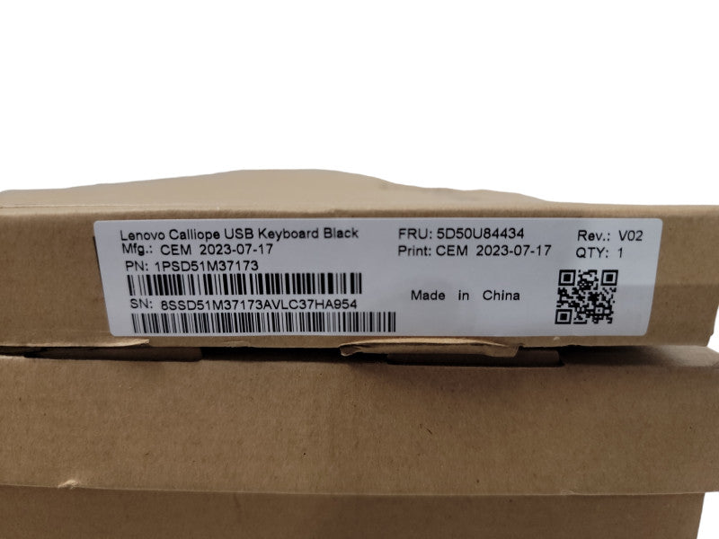Batch of 9 x Keyboards Lenovo Calliope black keyboard
