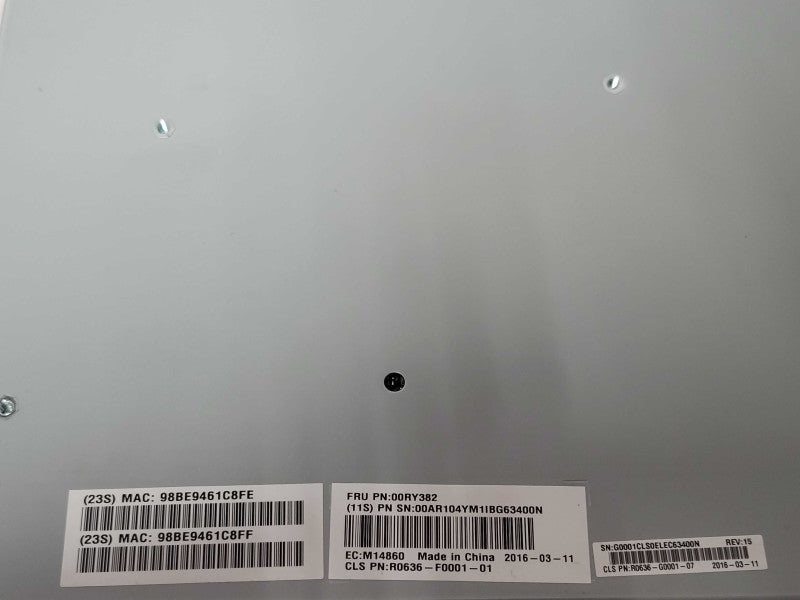 IBM Storwize V3700 Array Controller Canister Node 00RY382 Q_