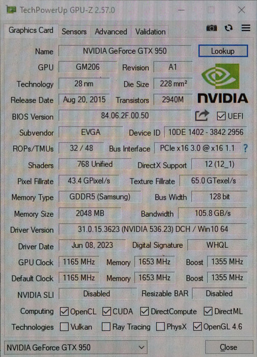 Custom PC/ASUS H170M-E D3, i7-6700K 4.00GHz, 24GB DDR3, 240GB SSD, 2TB HDD, GeForce GTX 950 2GB Graphics Card