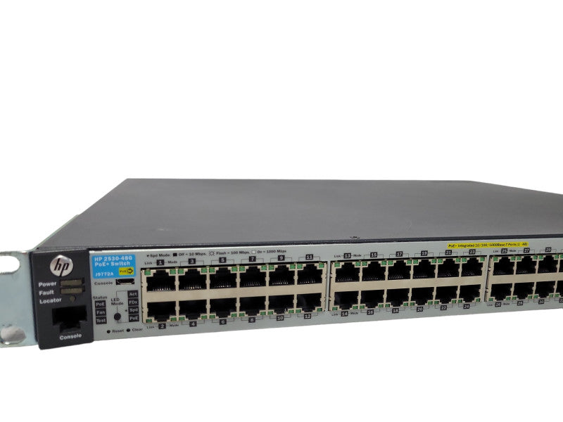 Aruba 2530-48G-PoE+ J9772A 48-Port Gigabit PoE+ managed Switch 4x SFP  _