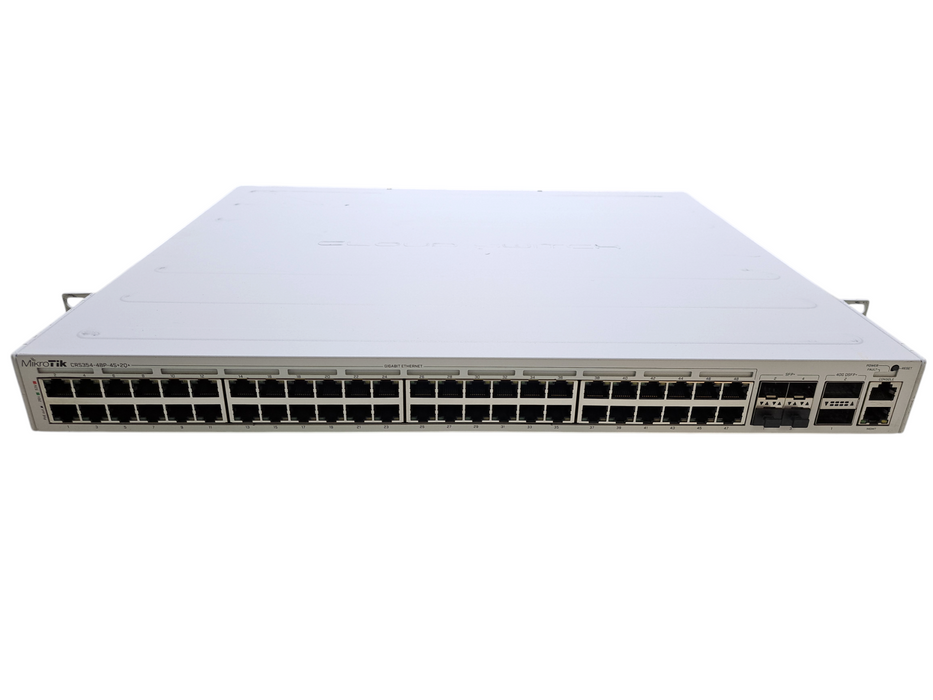 MikroTik CRS354-48P-4S+2Q+RM | 48-Port Gigabit PoE++ Switch 10G SFP+ 40G QSFP+