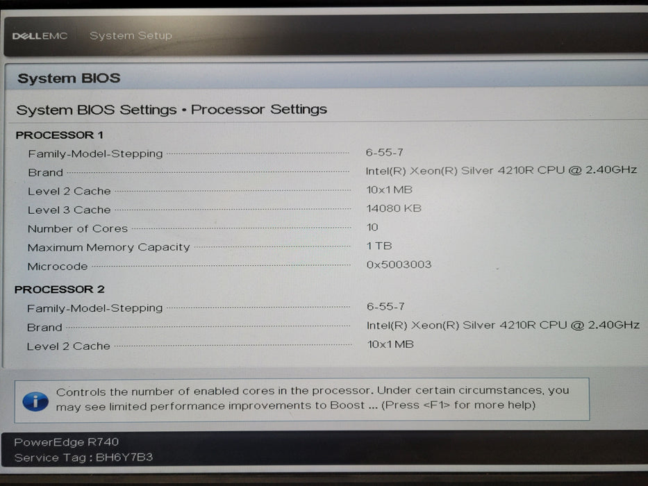 Dell PE R740 2U 16x 2.5", 2x Xeon Silver 4210R, 64GB DDR4 H740P NO HDD 2x PSU