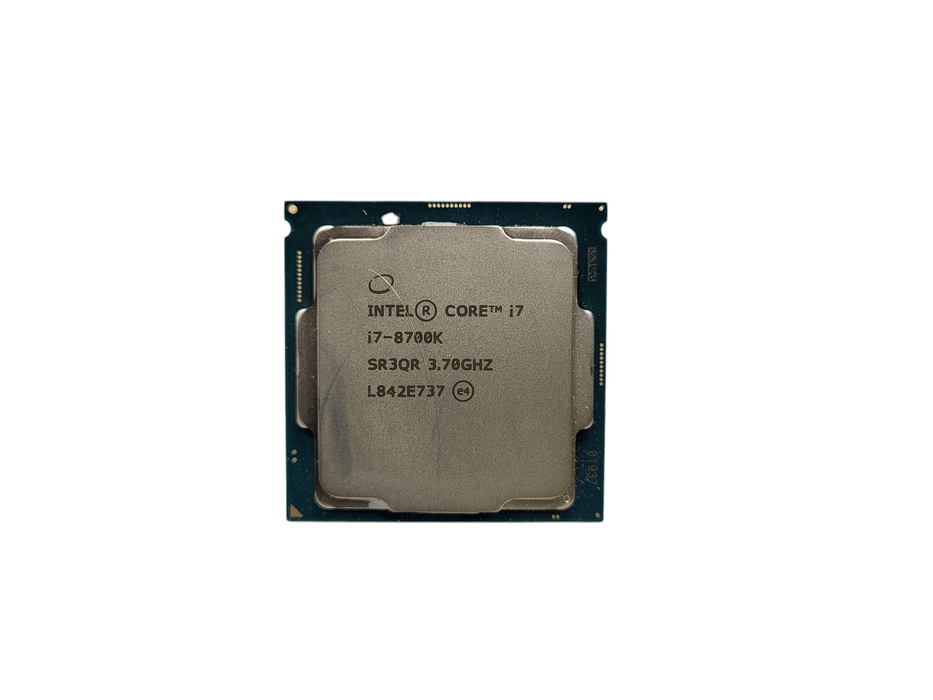 Intel Core i7-8700K 3.70GHz 6 Core SR3QR 12 Thread LGA 1151 CPU Processor