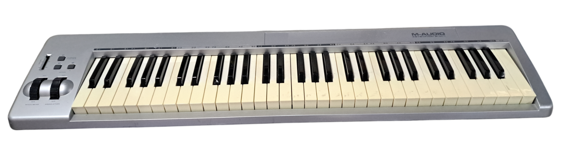 M-AUDIO Keystation 61es 61-Key Semi-Weighted USB MIDI Controller