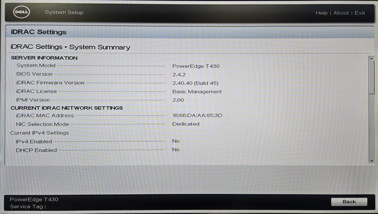 Dell PE T430 8x3.5", Xeon E5-2620v4 2.10GHz, 64GB DDR4, H330, No HDD