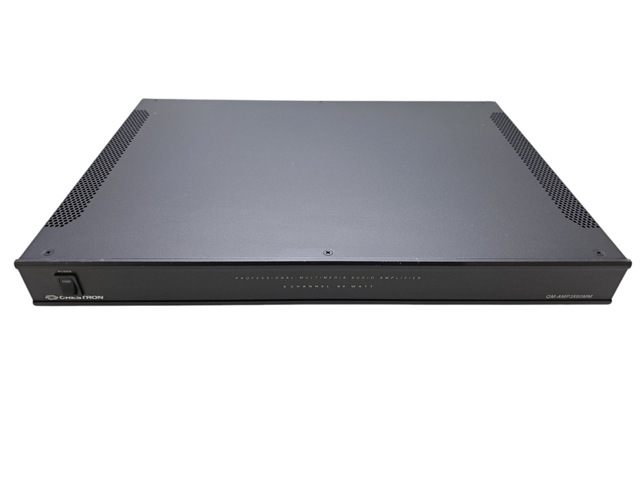 Crestron QM-AMP3X80MM Professional Multimedia Audio Amplifier 3-Channel 80W