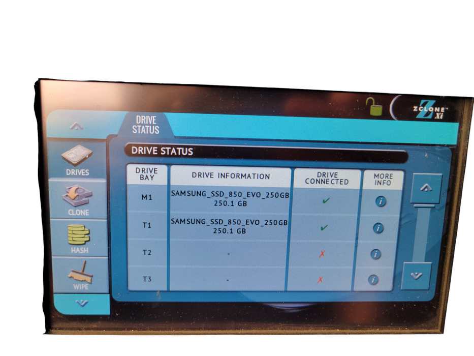 Logicube ZClone Xi Hard Drive Duplicator / Drive Wiper