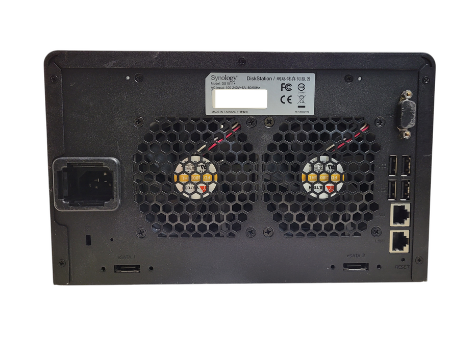 Synology Diskstation DS1511+ 5-Bay NAS w/ 5x 2TB Drives