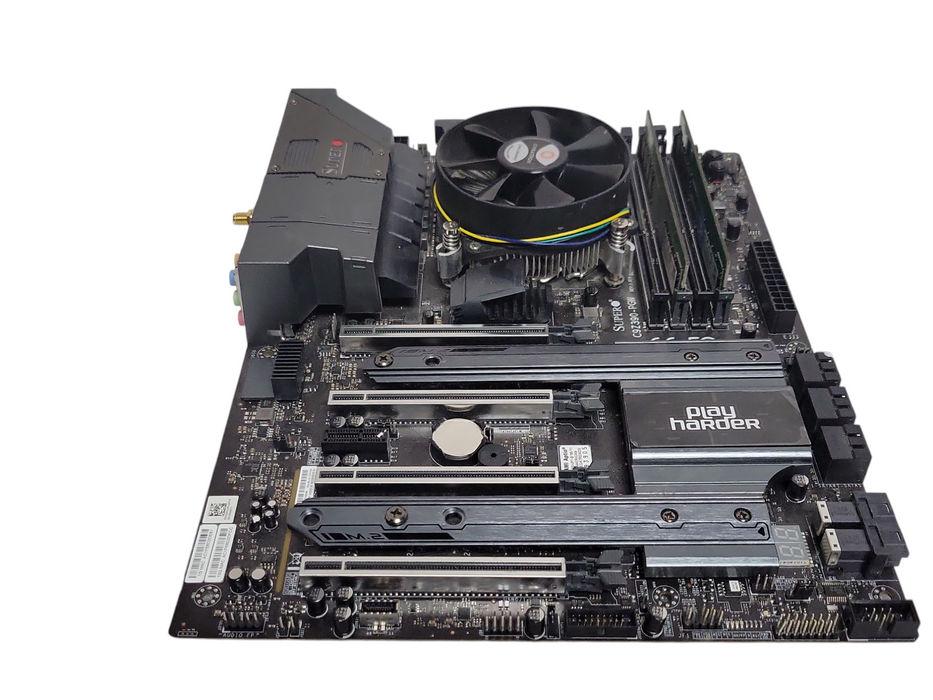 Supermicro C9Z390-PGW LGA 1151 with Core I7-9700K 3.60GHz CPU, 16GB DDR4 RAM