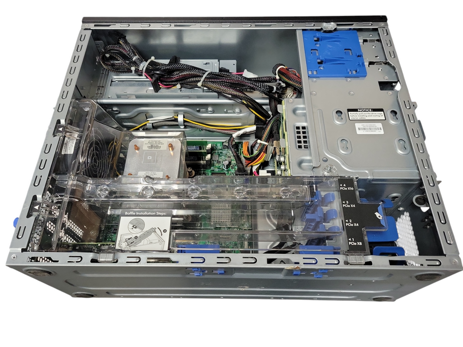 HP ProLiant ML30 Gen9 4x 3.5" | Xeon E5-1220 v5 @3.00GHz, 16GB DDR4, B140i RAID