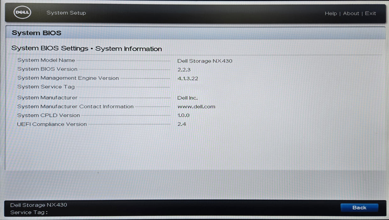 Dell Storage NX430 1U 4x3.5", Xeon E3-1220v6 3.00GHz, 8GB DDR4, H730, 350W PSU