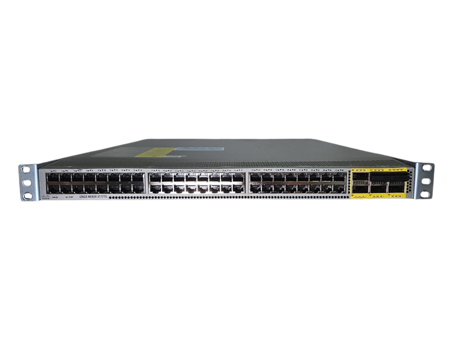 Cisco Nexus N3K-C3172TQ-10GT 48x 10GbE RJ45 +6x 40Gb QSFP+ Port, 2x PSU
