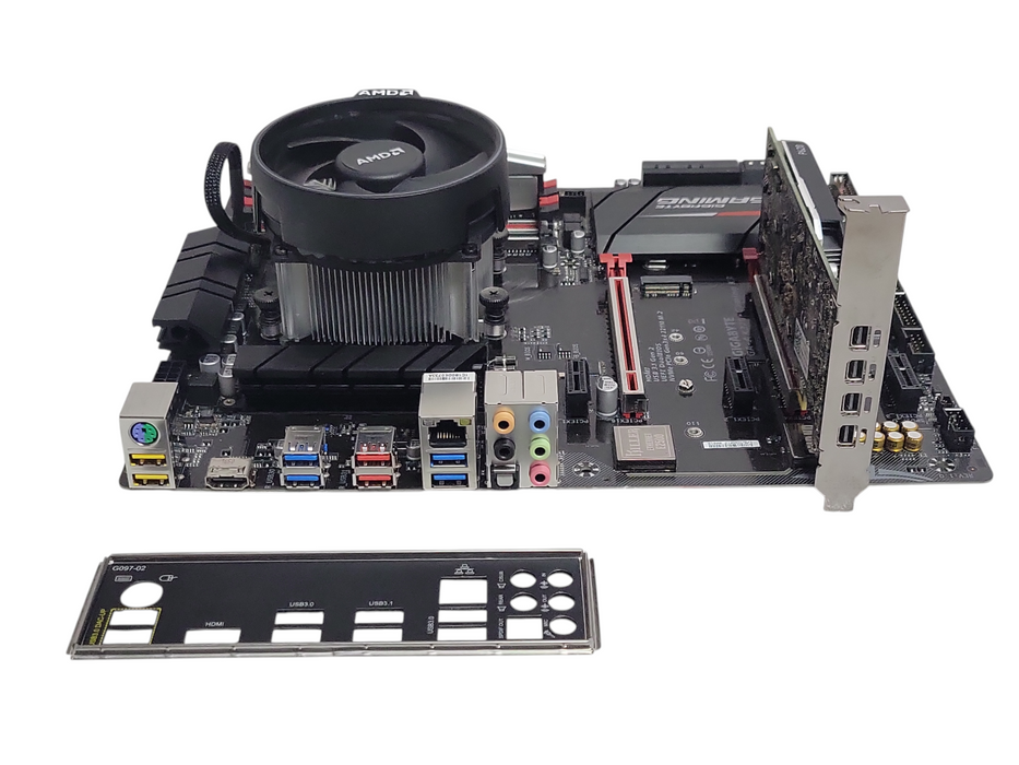Gigabyte GA-AX370-Gaming K3 board with AMD Ryzen 7 1700 8-Core CPU 16GB DDR4 RAM
