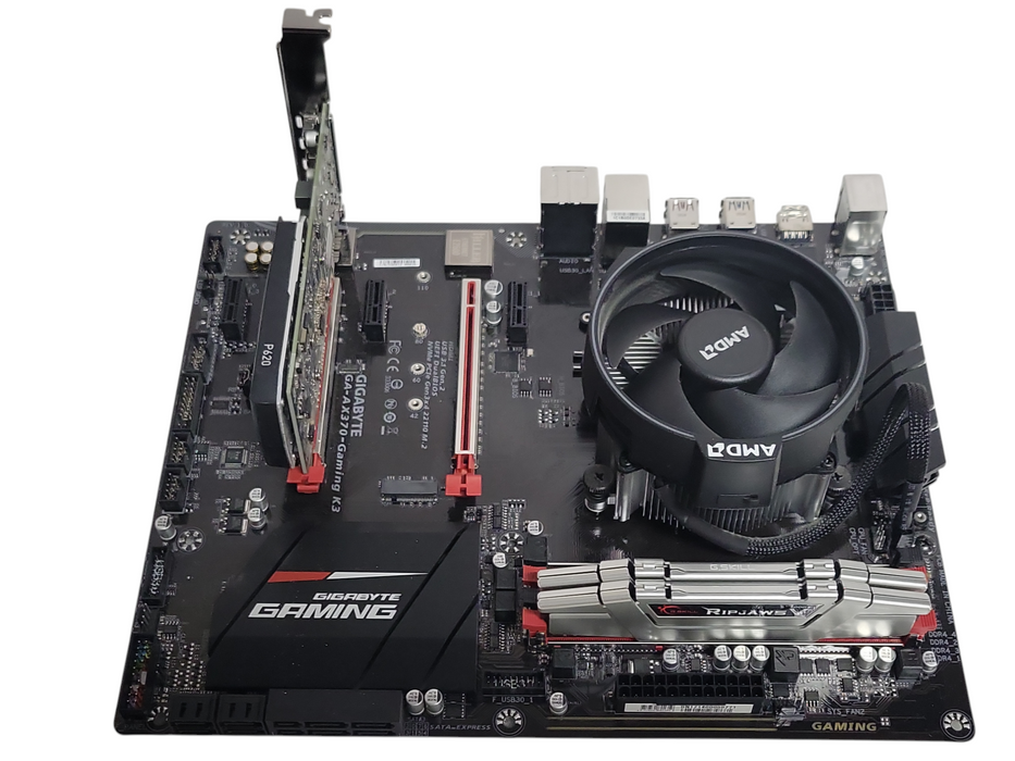 Gigabyte GA-AX370-Gaming K3 board with AMD Ryzen 7 1700 8-Core CPU 16GB DDR4 RAM