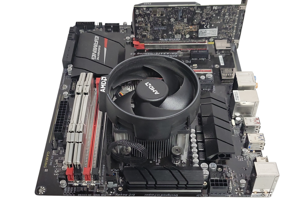 Gigabyte GA-AX370-Gaming K3 board with AMD Ryzen 7 1700 8-Core CPU 16GB DDR4 RAM