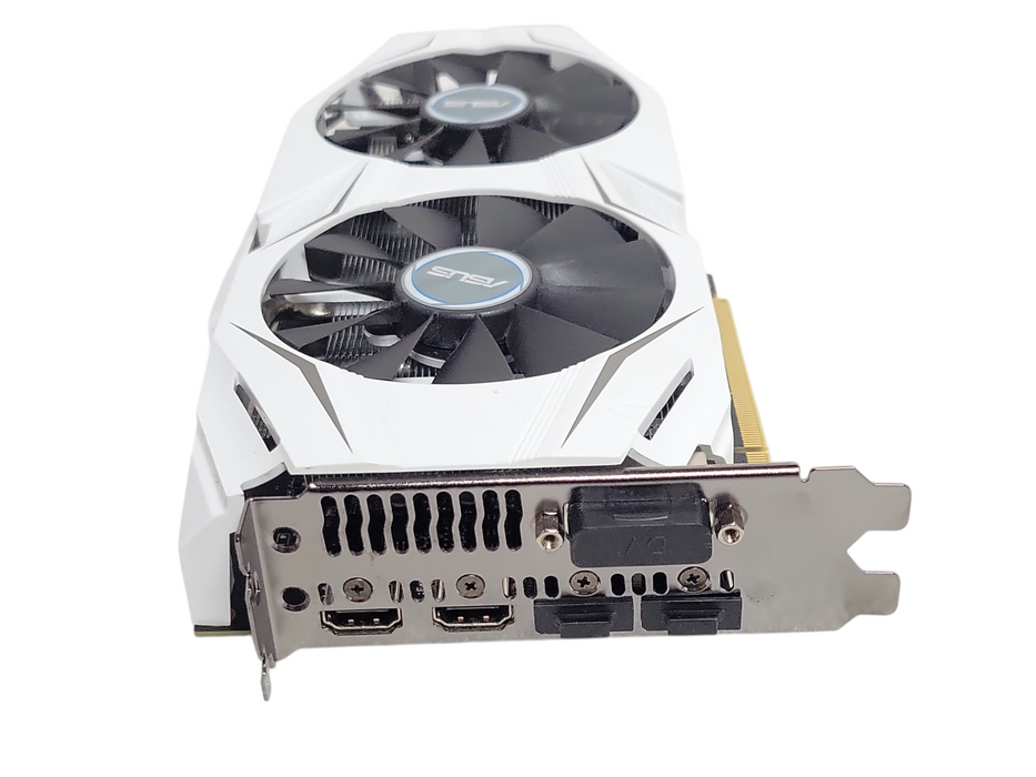 ASUS Dual GeForce GTX 1060 3GB GDDR5 PCI Express 3.0 Video Card WHITE