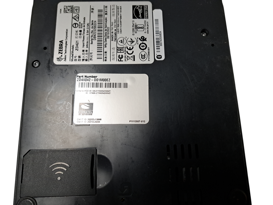 Zebra ZD421 Direct Thermal Label Printer | ZD4A042-D01M00EZ | READ