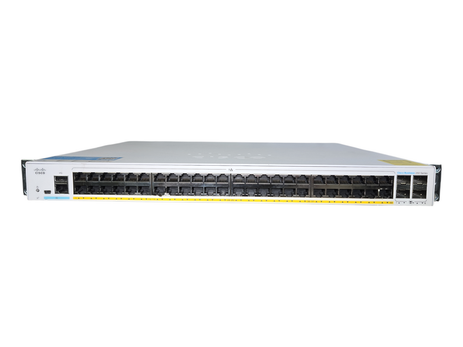 Cisco CBS250-48P-4X Gigabit 48-Port Ethernet PoE Smart Managed Switch
