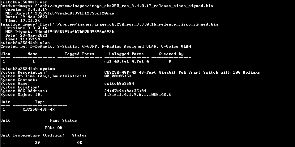 Cisco CBS250-48P-4X Gigabit 48-Port Ethernet PoE Smart Managed Switch
