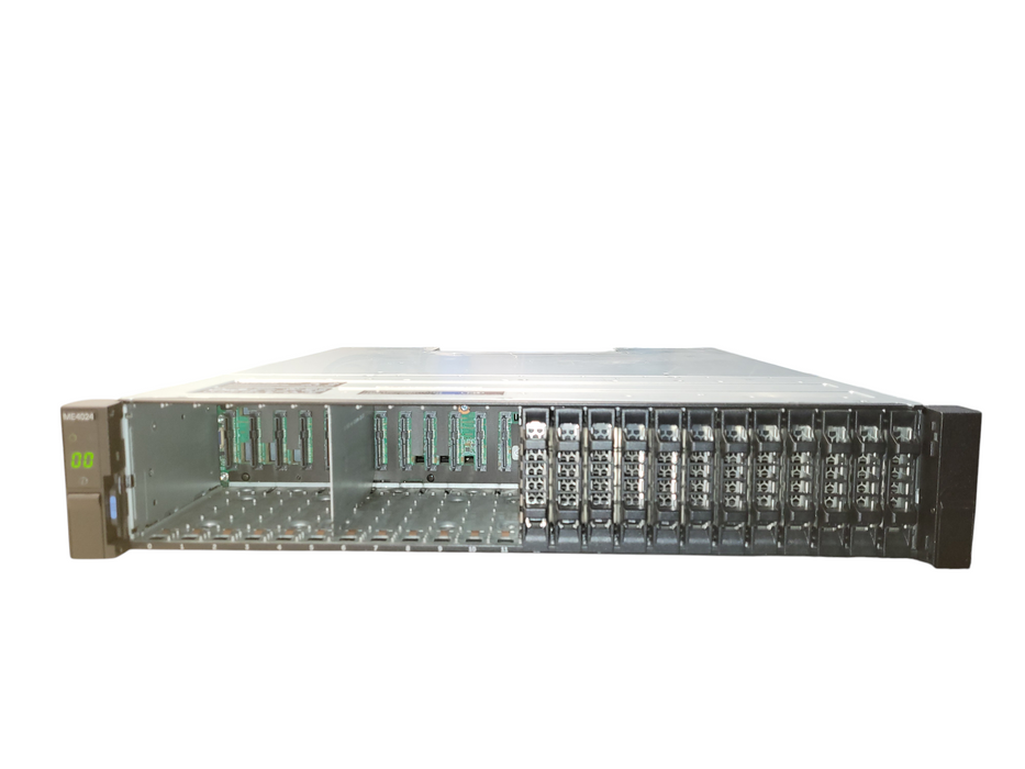 Dell EMC PowerVault ME4024 2.5" 24 Bay SAS Storage Array w/ 2x D3M1V, 2x PSU