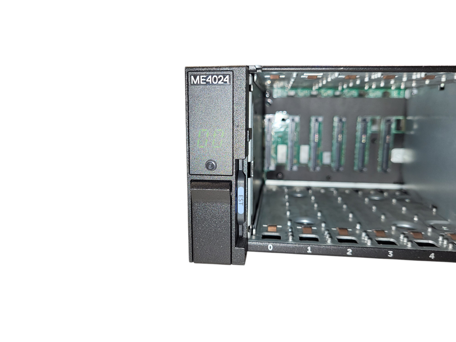 Dell EMC PowerVault ME4024 2.5" 24 Bay SAS Storage Array w/ 2x D3M1V, 2x PSU