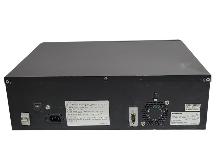 Panasonic KX-NCP1000C pure IP-PBX w/ 2x LCOT4, 1x DHLC4, 2x DLC16 1x IPCMPR, SEE