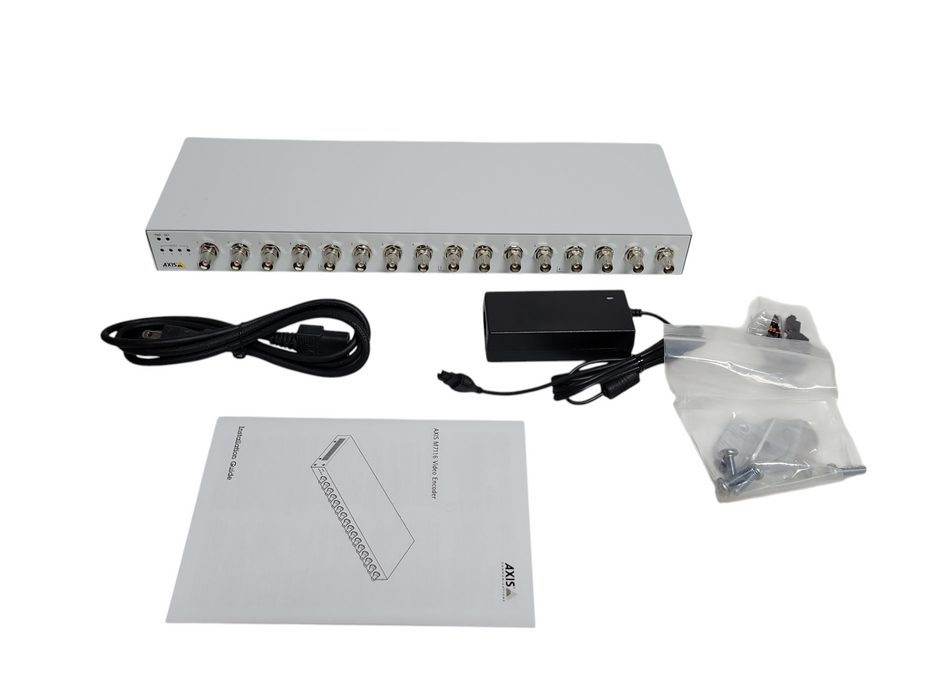 Open-Box Axis M7116 Video Encoder 02036-001-01 with power adapter