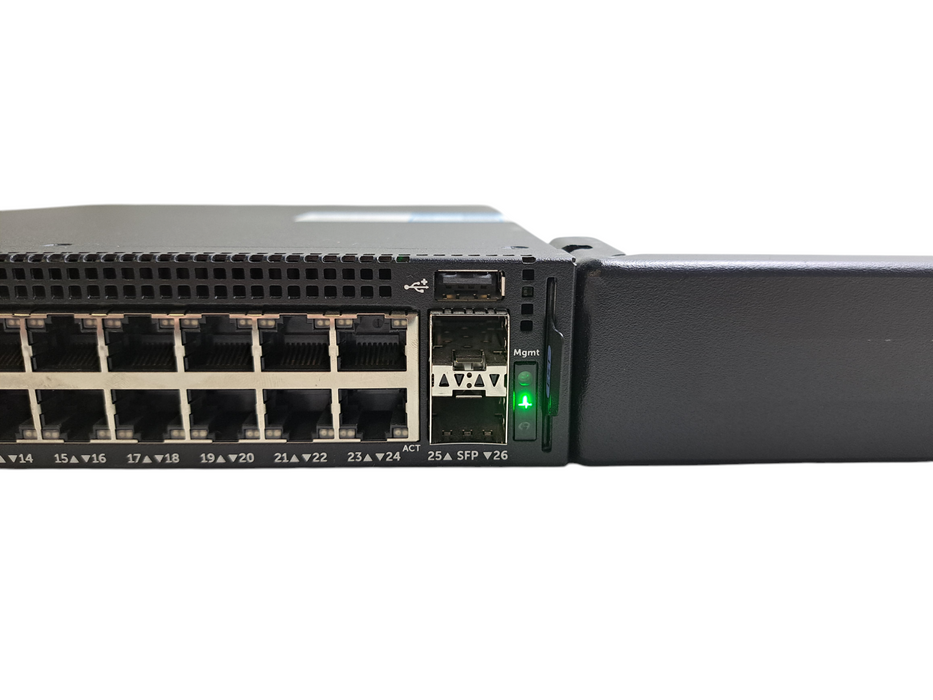 Dell Networking X1026 E10W | 24-Port Gigabit Managed Network Switch 2x SFP