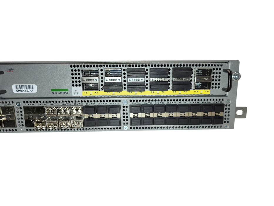Cisco Nexus 9300 N9K-C9396PX 48x 10G SFP+ 12x 40G QSFP N9K-M12PQ 2x AC