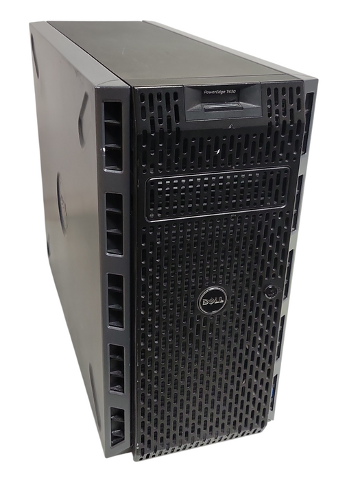 Dell PE T430, 1x Xeon E5-2623v3 3.00GHz, 32GB DDR4, H330, No HDD,
