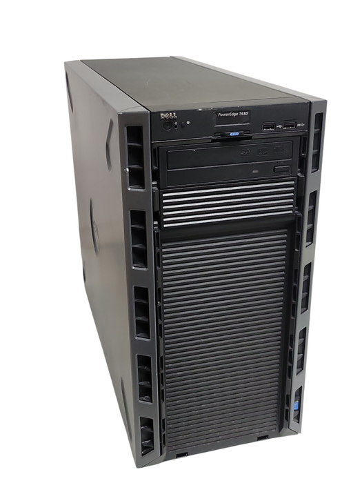 Dell PE T430, 1x Xeon E5-2623v3 3.00GHz, 32GB DDR4, H330, No HDD,