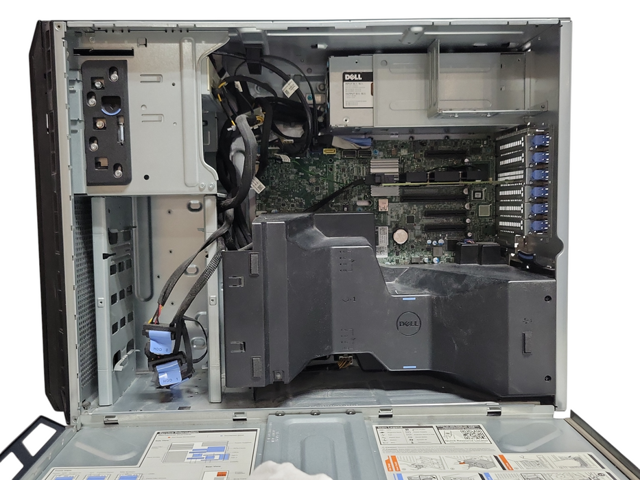 Dell PE T430, 1x Xeon E5-2623v3 3.00GHz, 32GB DDR4, H330, No HDD,